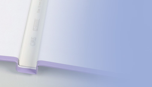 System bindowania z metalowym kanałem w okładce