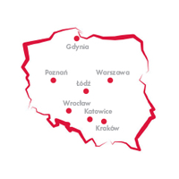1992-93 - OPUS POLAND - Branches in Poland