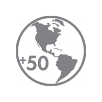 2006 - EKSPORT 50+ - OPUS in 50 markets around the world