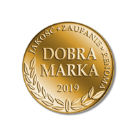 2019 - ZŁOTY MEDAL - Dobra Marka