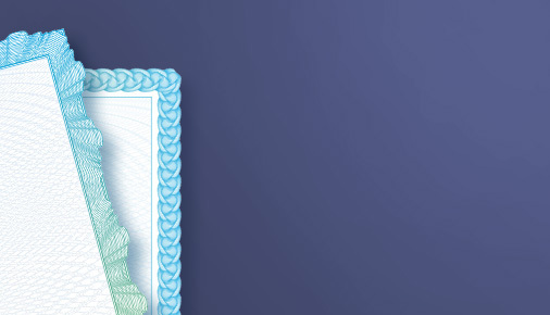 Piękna papiernia i papiery ozdobne na wizytówki i dyplomy