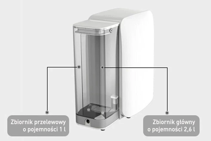 Miraqua Alfa - dwufunkcyjny pojemnik na wodę
