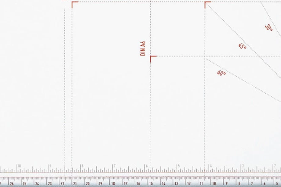 Skala i formaty w obcinarce IDEAL 1110