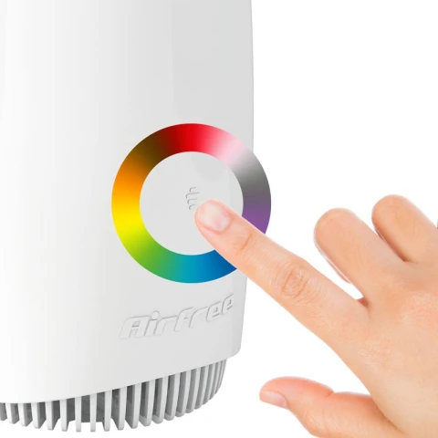 Oczyszczacz Airfree Tulip 80 - wielokolorowe podświetlenie nocne