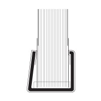 C-BIND - okładka miękka z paskiem