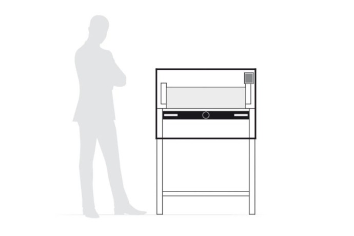 Gilotyna elektryczna IDEAL 5255 - schemat