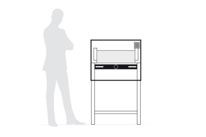 Gilotyna elektryczna IDEAL 4855 - schemat