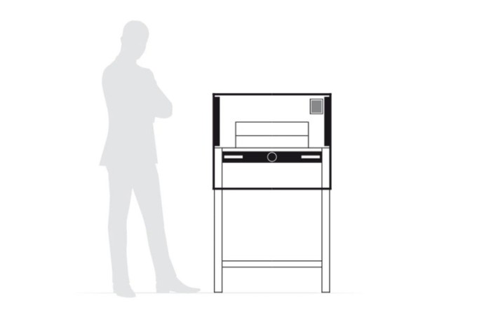 Gilotyna elektryczna IDEAL 4860 - schemat