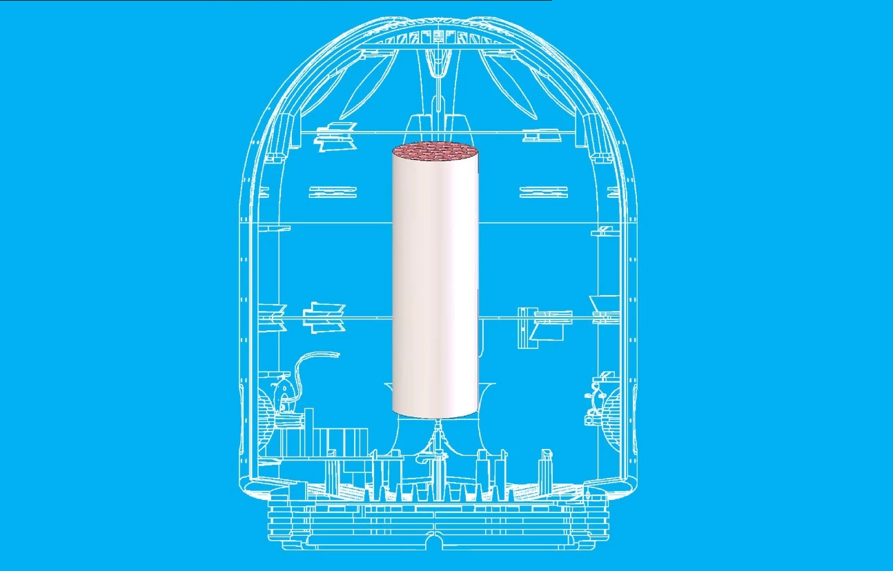 Schemat ideowy oczyszczacza powietrza Airfree ze sterylizacją TSS