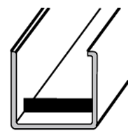 Metalbind metal channel