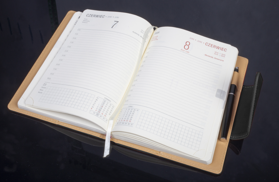 Kalendarz OPUS O.DIARY Westa - wnętrze