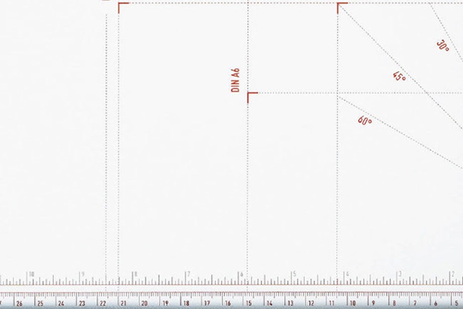 Obcinarka nożycowa IDEAL 1135 - skala i formaty