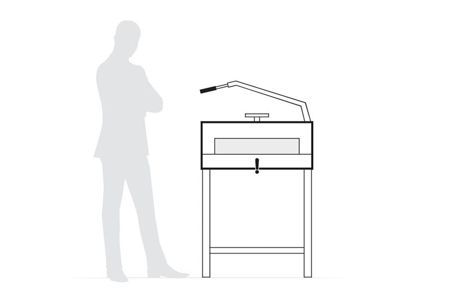 Gilotyna IDEAL 4705 - schemat