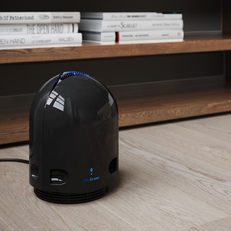 Oczyszczacz i sterylizator powietrza Airfree  P150 w salonie