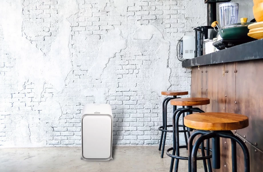 Kosz na śmieci OPUS Robin Smart przykładowa aranżacja