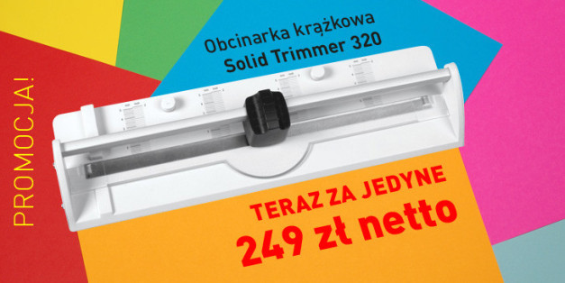 Obcinarka krążkowa - OPUS Solid Trimmer 320 teraz w nowej cenie 249 zł netto! (Promocja nalicza się w koszyku)