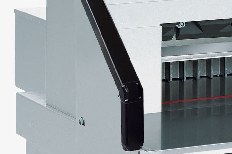 Gilotyna elektryczno-hydrauliczna IDEAL 5560 - kurtyna bezpieczeństwa na podczerwień