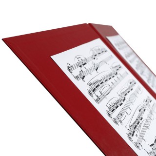 Music cover - O.Music Case - Premium - 340 x 285 mm - maroon - 10 pcs