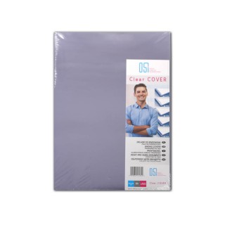 Soft covers - CLEAR COVER - 297 x 210 mm (A4) - 100 sheets - transparent