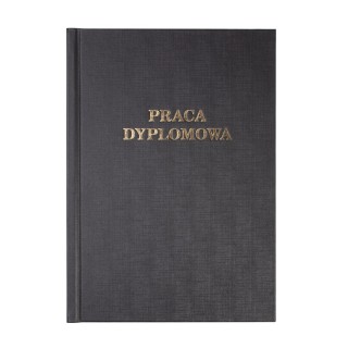 Okładka twarda z napisem - O.HARD Classic - 304 x 212 mm (A4+ pionowa) - Praca Dyplomowa - 10 sztuk