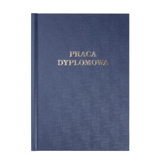 Okładka twarda z napisem - O.HARD Classic - 304 x 212 mm (A4+ pionowa) - Praca Dyplomowa - 10 sztuk