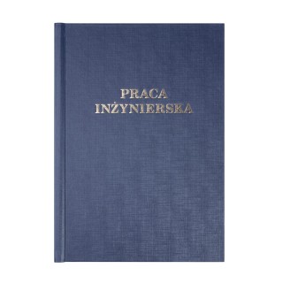 Okładka twarda z napisem - O.HARD Classic - 304 x 212 mm (A4+ pionowa) - Praca Inżynierska - 10 sztuk