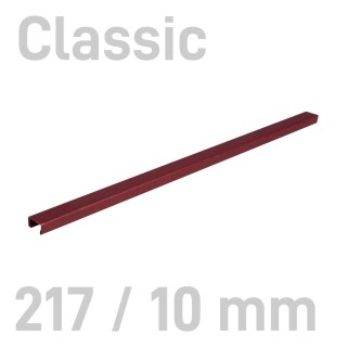 Wrapped metal channel - O.CHANNEL Classic 217 mm (A4+ landscape or A5+ portrait) - 10 pieces