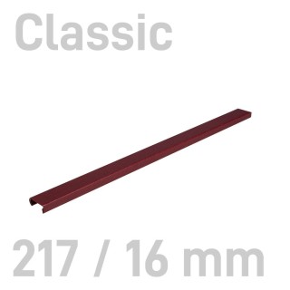 Wrapped metal channel - O.CHANNEL Classic 217 mm (A4+ landscape or A5+ portrait) - 10 pieces