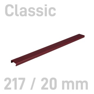 Wrapped metal channel - O.CHANNEL Classic 217 mm (A4+ landscape or A5+ portrait) - 10 pieces