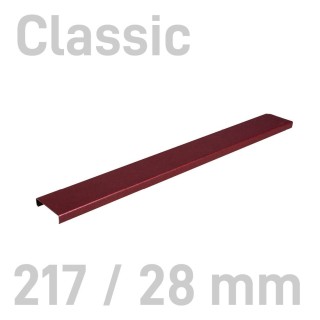 Wrapped metal channel - O.CHANNEL Classic 217 mm (A4+ landscape or A5+ portrait) - 10 pieces