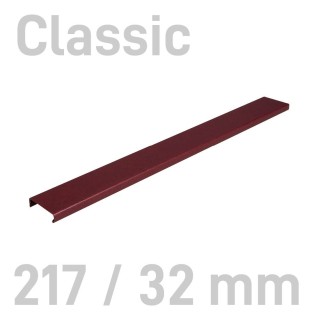 Wrapped metal channel - O.CHANNEL Classic 217 mm (A4+ landscape or A5+ portrait) - 10 pieces