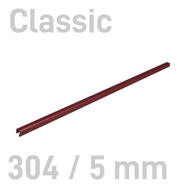 Kanał oklejany Kanał oklejany - O.CHANNEL Classic - 304 mm (A3+ poziomo, A4+ pionowo) - 10 sztuk - 5 mm - bordowy
