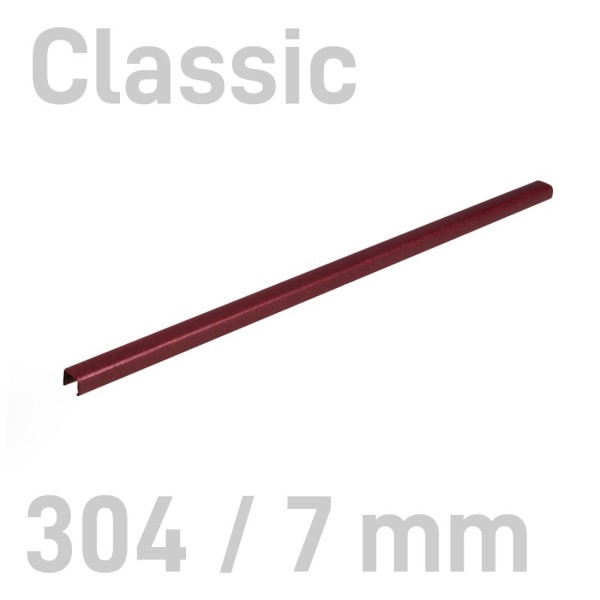 Kanał oklejany Kanał oklejany - O.CHANNEL Classic - 304 mm (A3+ poziomo, A4+ pionowo) - 10 sztuk - 7 mm - bordowy