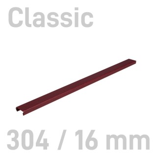 Wrapped metal channel - O.CHANNEL Classic 304 mm (A3+ landscape or A4+ portrait) - 10 pieces