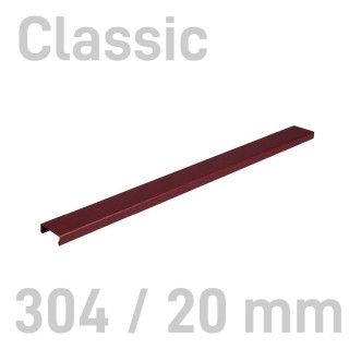 Wrapped metal channel - O.CHANNEL Classic 304 mm (A3+ landscape or A4+ portrait) - 10 pieces