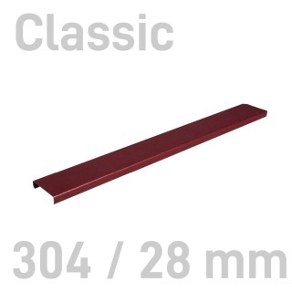 Wrapped metal channel - O.CHANNEL Classic 304 mm (A3+ landscape or A4+ portrait) - 10 pieces