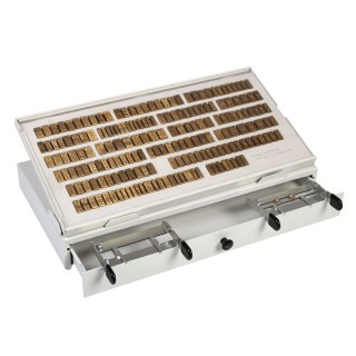 Stojak na kontener z czcionkami - O.NamePress Working Box