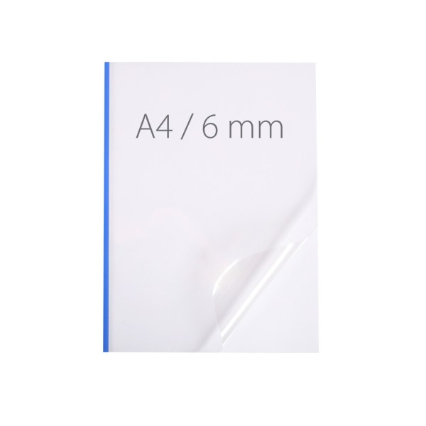 Okładka miękka Termookładki miękkie - NeoCover - 297 x 210 mm (A4 pionowa) - niebieski - 6 mm - 30 sztuk