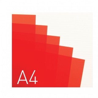 Transparent clear soft covers - O.CLEAR STANDARD - 297 x 210 mm (A4) - 100 sheets