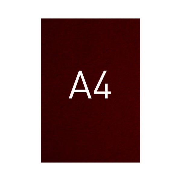 Okładka Okładka o fakturze skóry - O.UNIVERSAL - 297 x 210 mm (A4) - 100 arkuszy - brązowy