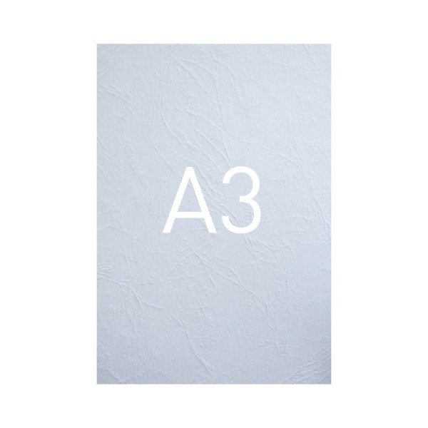 Leather textured card stock - O.UNIVERSAL - 420 x 297 mm (A3) - 100 sheets