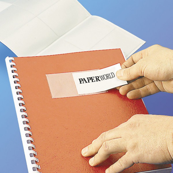 Self-adhesive transparent pockets - O.POCKET Sticky S-13 - 60 x 95 mm - 20 pieces