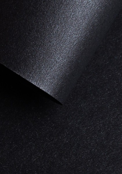 Papier ozdobny Papier ozdobny - O.Papiernia PERŁA - 120 g/m² - 50 sztuk - głęboki czarny