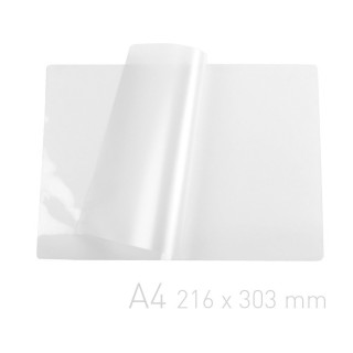 Folia laminacyjna samoprzylepna - O.POUCH Sticky Matt  - 100 sztuk - 216 x 303 mm (A4) - 80 µm