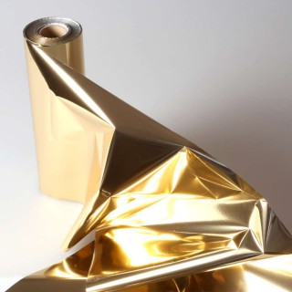 Versatile hot print stamping foil in a roll - O.FOIL PREMIUM - 120 m - gold