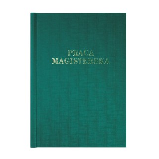 Okładka twarda z napisem - O.HARD Classic - 304 x 212 mm (A4+ pionowa) - Praca Magisterska - 10 sztuk