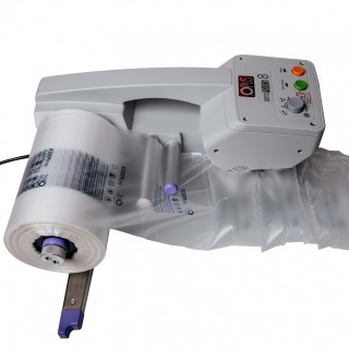 Urządzenie do wypełniania powietrzem poduszek lub mat foliowych - OPUS aeroPOUCH 8