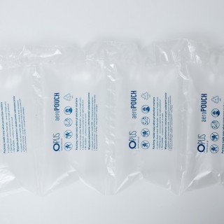 Air cushion chains film in roll - aeroPOUCH - 200 x 100 mm - single cushion - 20 µm - 300 m