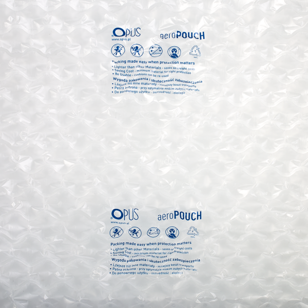 Air cushion film mats in roll - aeroPOUCH - 300 m