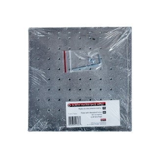 The plate for mounting custom made matrices with a screws - O.SCREW MATRIX BASE MP02